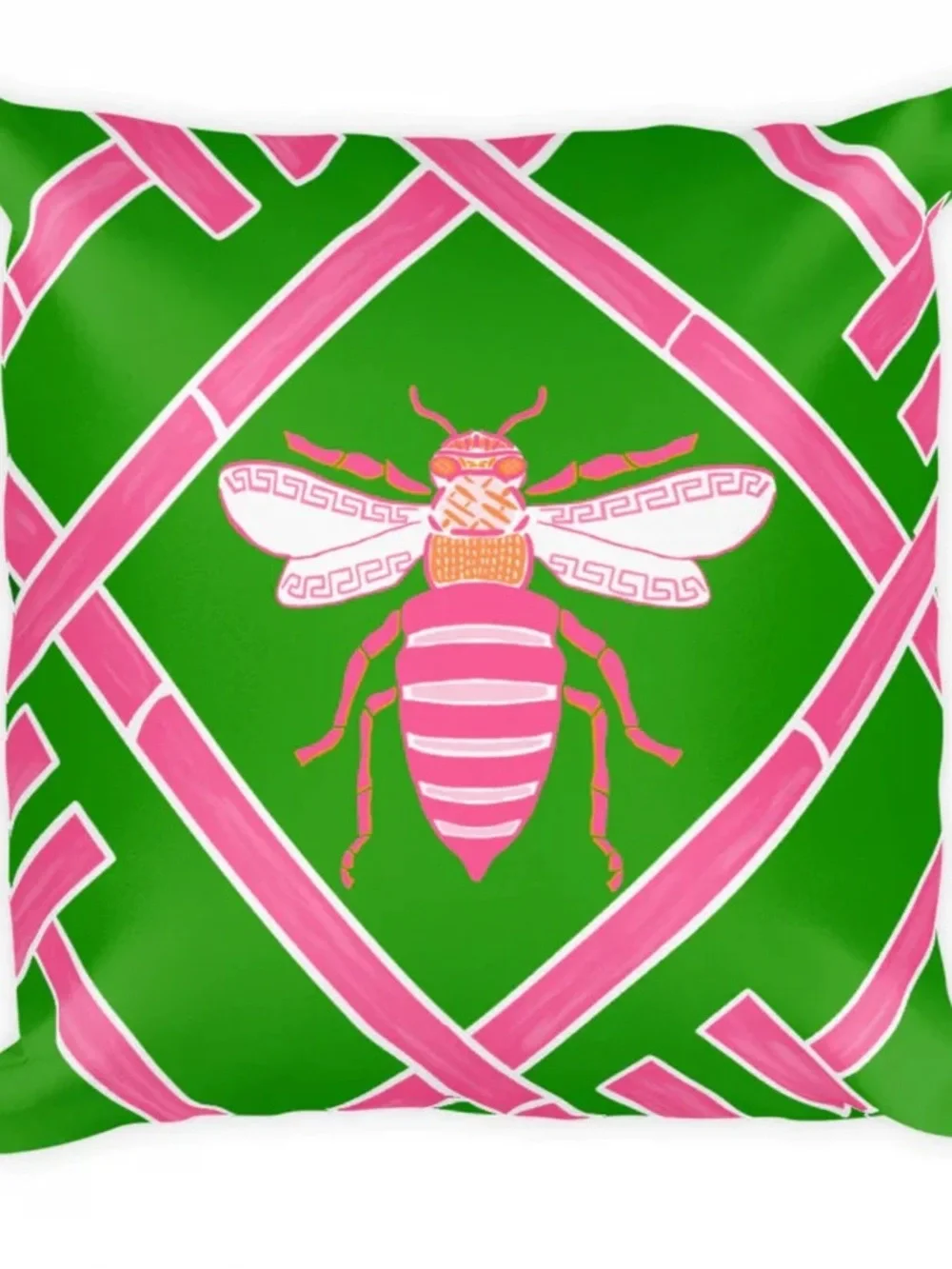 Katie Herman Art Queen Bee Patti Pillow